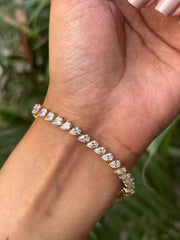 Lunar Grace Lab Diamond Bracelet | GEMSURE