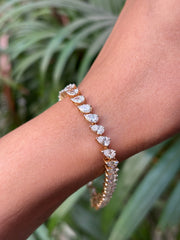 Lunar Grace Lab Diamond Bracelet | GEMSURE