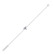 0.08ct Lab Grown Diamond Bracelets in 18kt Gold Vermeil | GEMSURE