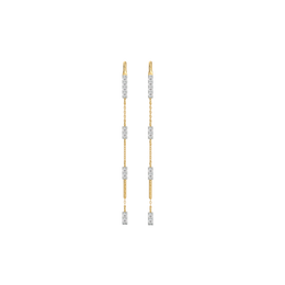 0.18ct Lab Grown Diamond Earrings in 18kt Gold Vermeil | GEMSURE