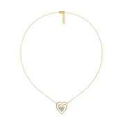 0.15ct Lab Grown Diamond Necklaces in 18kt Gold Vermeil | GEMSURE