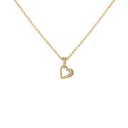 0.05ct Lab Grown Diamond Necklaces in 18kt Gold Vermeil | GEMSURE