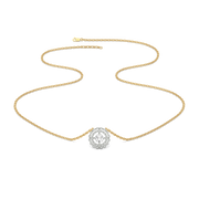 1.42ct Lab Grown Diamond Necklaces in 18kt Gold Vermeil | GEMSURE