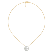 1.42ct Lab Grown Diamond Necklaces in 18kt Gold Vermeil | GEMSURE