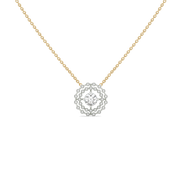 1.42ct Lab Grown Diamond Necklaces in 18kt Gold Vermeil | GEMSURE