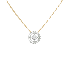 1.42ct Lab Grown Diamond Necklaces in 18kt Gold Vermeil | GEMSURE