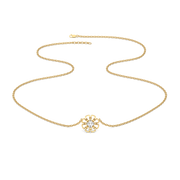 0.29ct Lab Grown Diamond Necklaces in 18kt Gold Vermeil | GEMSURE