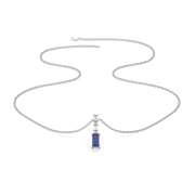 0.15ct Lab Grown Diamond Necklaces in 18kt Gold Vermeil | GEMSURE