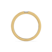 0.07ct Lab Grown Diamond Rings in 18kt Gold Vermeil | GEMSURE