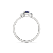 0.12ct Lab Grown Diamond Rings in 18kt Gold Vermeil | GEMSURE