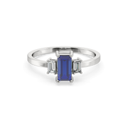 0.12ct Lab Grown Diamond Rings in 18kt Gold Vermeil | GEMSURE