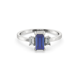 0.12ct Lab Grown Diamond Rings in 18kt Gold Vermeil | GEMSURE