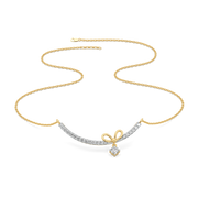 0.55ct Lab Grown Diamond Necklaces in 18kt Gold Vermeil | GEMSURE