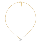 1.45ct Lab Grown Diamond Necklaces in 18kt Gold Vermeil | GEMSURE