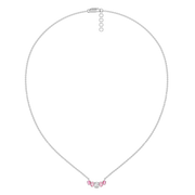 0.23ct Lab Grown Diamond Necklaces in 18kt Gold Vermeil | GEMSURE