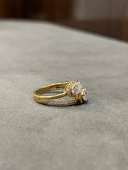 Aurora Horizon Lab Diamond Ring | GEMSURE