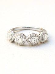 Timeless Aura Lab Diamond Ring | GEMSURE