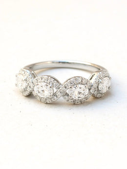 Timeless Aura Lab Diamond Ring | GEMSURE