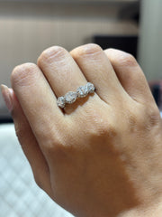 Timeless Aura Lab Diamond Ring | GEMSURE