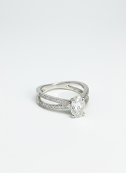 Secret Eternity 65 Pointer Lab Diamond Ring | GEMSURE