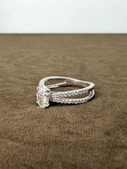 Secret Eternity 65 Pointer Lab Diamond Ring | GEMSURE