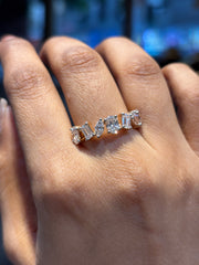 Gentle Storm Lab Diamond Ring | GEMSURE