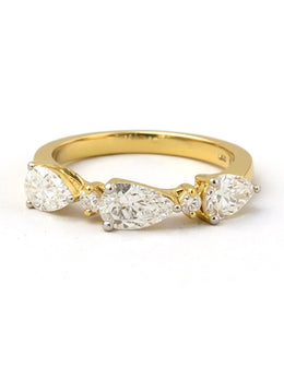 Midnight Echo Lab Diamond Ring | GEMSURE