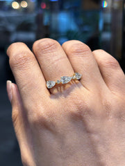 Midnight Echo Lab Diamond Ring | GEMSURE