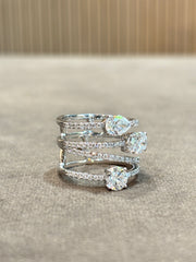 Velvet Symphony Lab Diamond Ring | GEMSURE