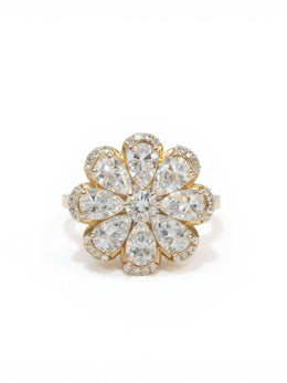 Starry Glow Lab Diamond Ring | GEMSURE