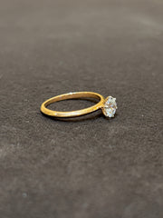 Secret Verse 57 Pointer Lab Diamond Ring | GEMSURE