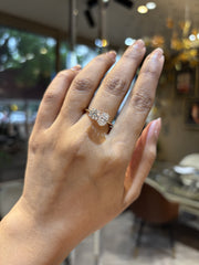 Timeless Crest Lab Diamond Ring | GEMSURE