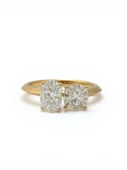 Timeless Crest Lab Diamond Ring | GEMSURE