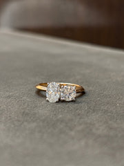 Timeless Crest Lab Diamond Ring | GEMSURE