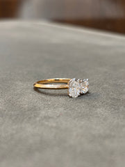 Timeless Crest Lab Diamond Ring | GEMSURE