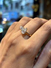 Eternal Eden Lab Diamond Ring | GEMSURE
