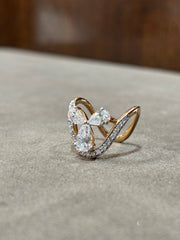 Crystal Mirage Lab Diamond Ring | GEMSURE
