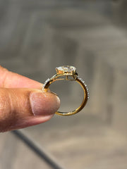 Pure Starlight Lab Diamond Ring | GEMSURE