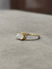 Pure Starlight Lab Diamond Ring | GEMSURE
