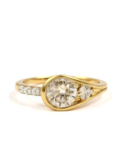 Harmony Crest Lab Diamond Ring | GEMSURE