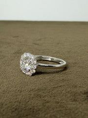Silent Ember 48 Pointer Lab Diamond Ring | GEMSURE