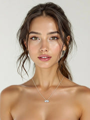 Infinite Crest Lab Diamond Pendant | GEMSURE