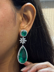 Enchanted Radiance Lab Diamond Earring | GEMSURE