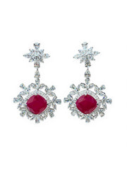 Forever Bloom Lab Diamond Earring | GEMSURE