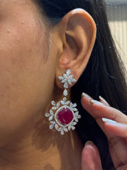 Forever Bloom Lab Diamond Earring | GEMSURE
