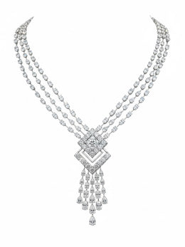 Celestial Dusk Lab Diamond Necklace | GEMSURE