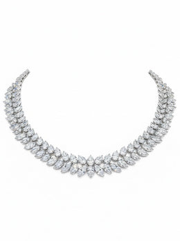 Sparkling Charm Lab Diamond Necklace | GEMSURE