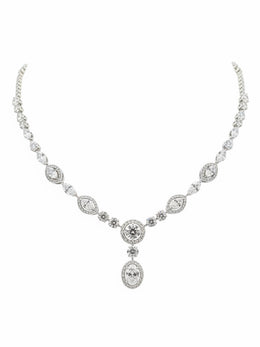 Infinity Radiance Lab Diamond Necklace | GEMSURE