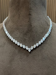 Twilight Shimmer Lab Diamond Necklace | GEMSURE