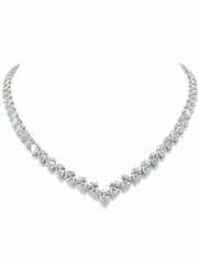 Twilight Shimmer Lab Diamond Necklace | GEMSURE